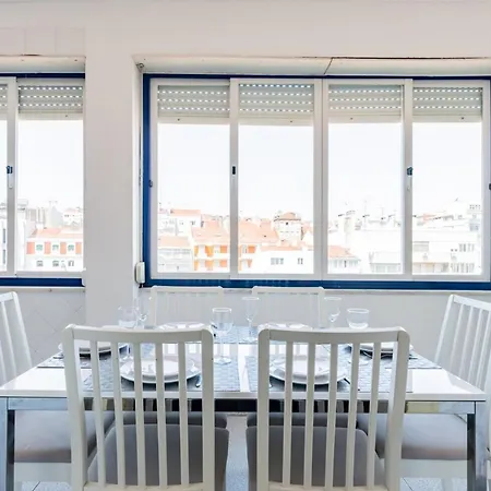 아파트 3br @ Almirante Reis 리스본