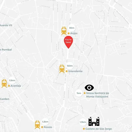 3br @ Almirante Reis Апартаменты Лиссабон